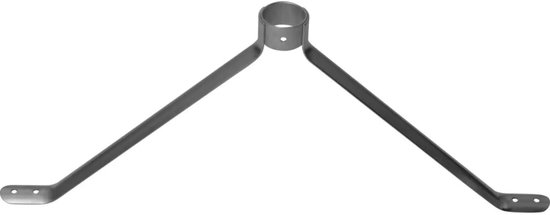 Hendrik Jan - Bezemsteelhouder - Verzinkt - Groot - 28 mm steel van Hendrik Jan — afbeelding 2