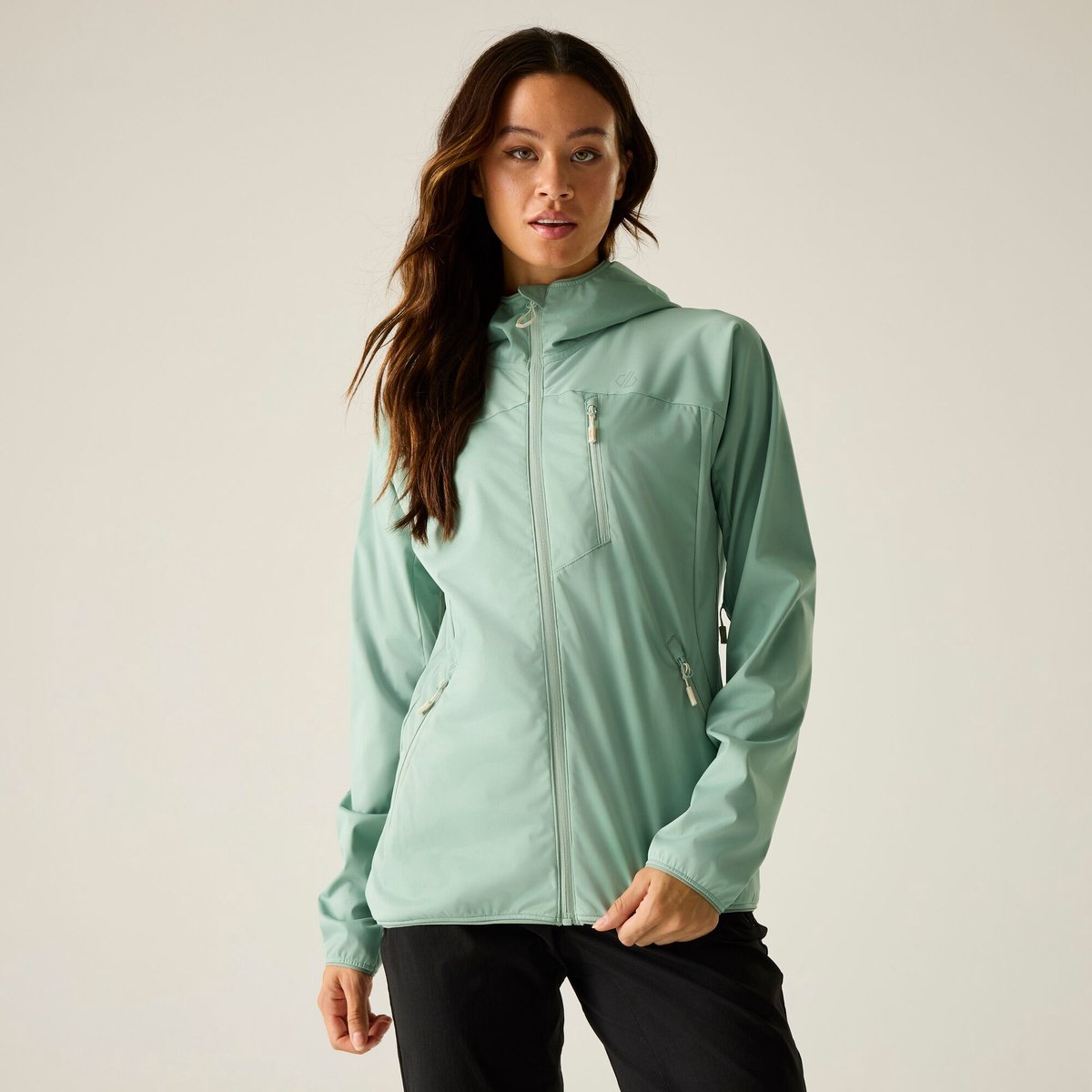 Dare2B dames Lexan III softshelljas met capuchon