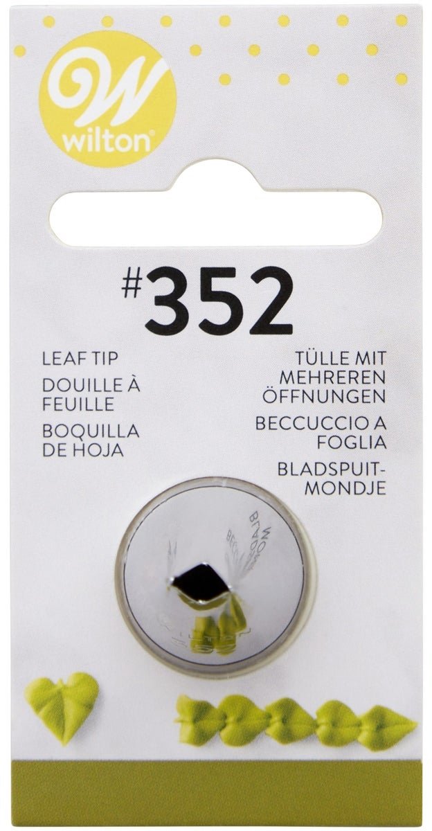 Wilton Spuitmondje - #352 Blad - Garneerspuit voor Taartdecoratie