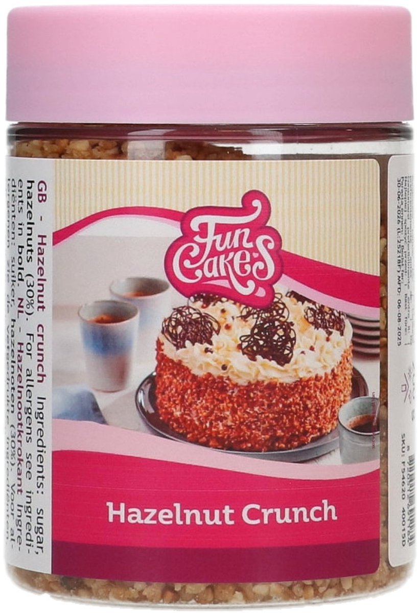 FunCakes Hazelnootkrokant 200g