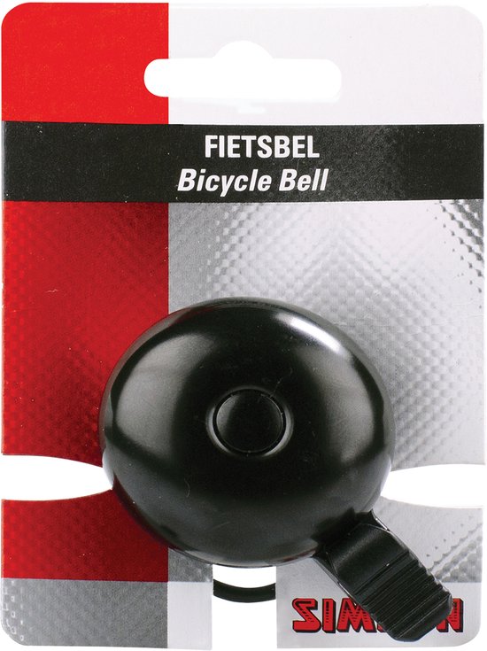 Simson Racefietsbel - Elastische Bevestiging - Zwart - Geluid tot 85 dB van Simson — afbeelding 5