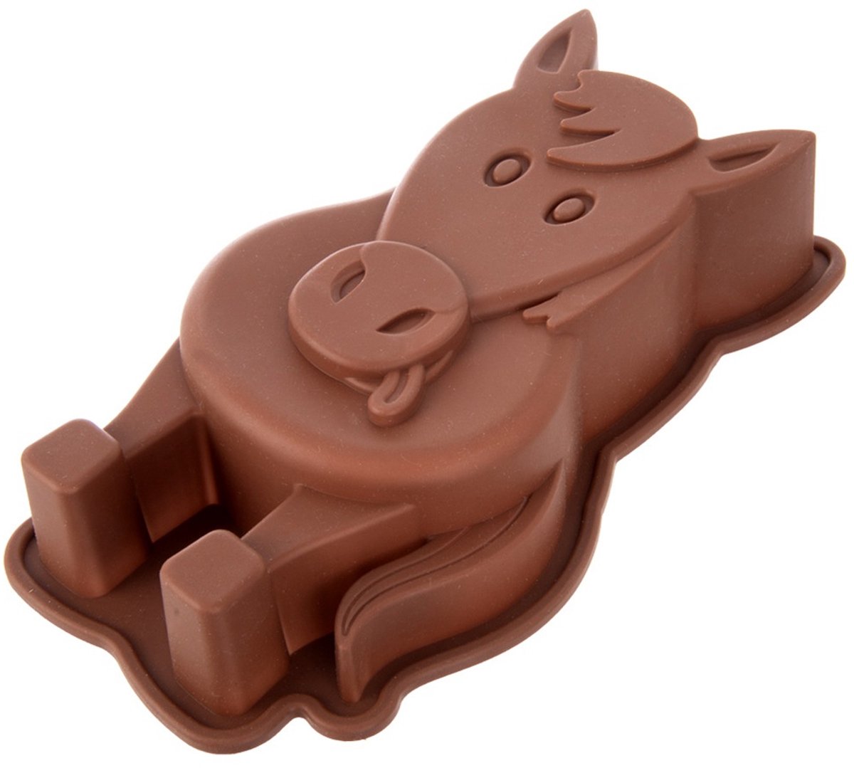 Bakvorm Silicone Paard 19x10x4 cm - Springvorm - Vorm voor Bakken - Taartvorm - Bakplaat – foto 5