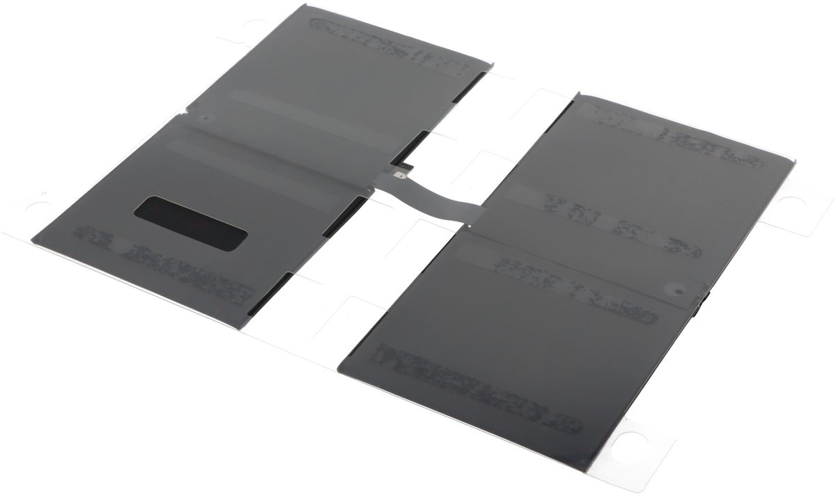 Batterij geschikt voor A1754 voor Mac Apple iPad Pro 12,9 '' 2e generatie, Li-Polymer, 3,77 V, 10800 mAh, 40,7 Wh, ingebouwd, zonder gereedschap