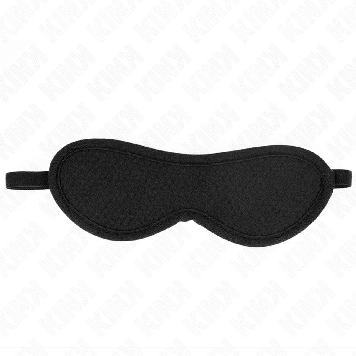 KINK - GROOTTE TEXTUURBANDAGE MET ZWART BEKLEEDDE RAND 20 x 7 CM | BLINDDOEK | BDSM | FETISH | BONDAGE | SEKSSPEELTJES VOOR KOPPELS | SEX TOYS VOOR KOPPELS