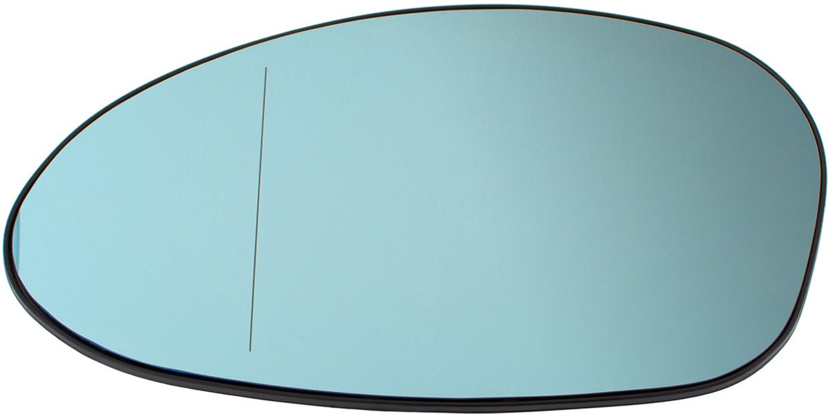 Modecar - Spiegelglas Vervangend - verwarmd - links - Blauw