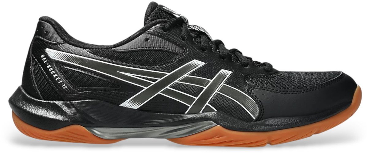 Asics Gel Rocket 12 Indoor Hockeyschoenen Zwart