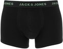 Zwarte boxer met groene 'JACK & JONES' tailleband.