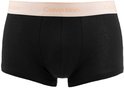 Zwarte Calvin Klein boxershort met lichtroze tailleband.