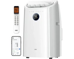 DREO Portable Air Conditioner 515S – 12.000 BTU Mobiele Airco – Ontvochtiger & Ventilator – App & Spraakbediening