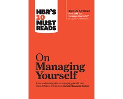 Omslag van HBRs 10 Must Reads On Managing Yourself