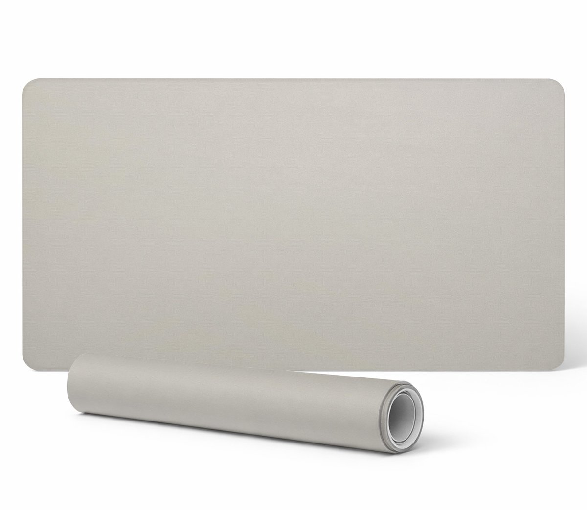 Antislip muis- en toetsenbordmat, lichtcrèmekleur, 90x45 cm