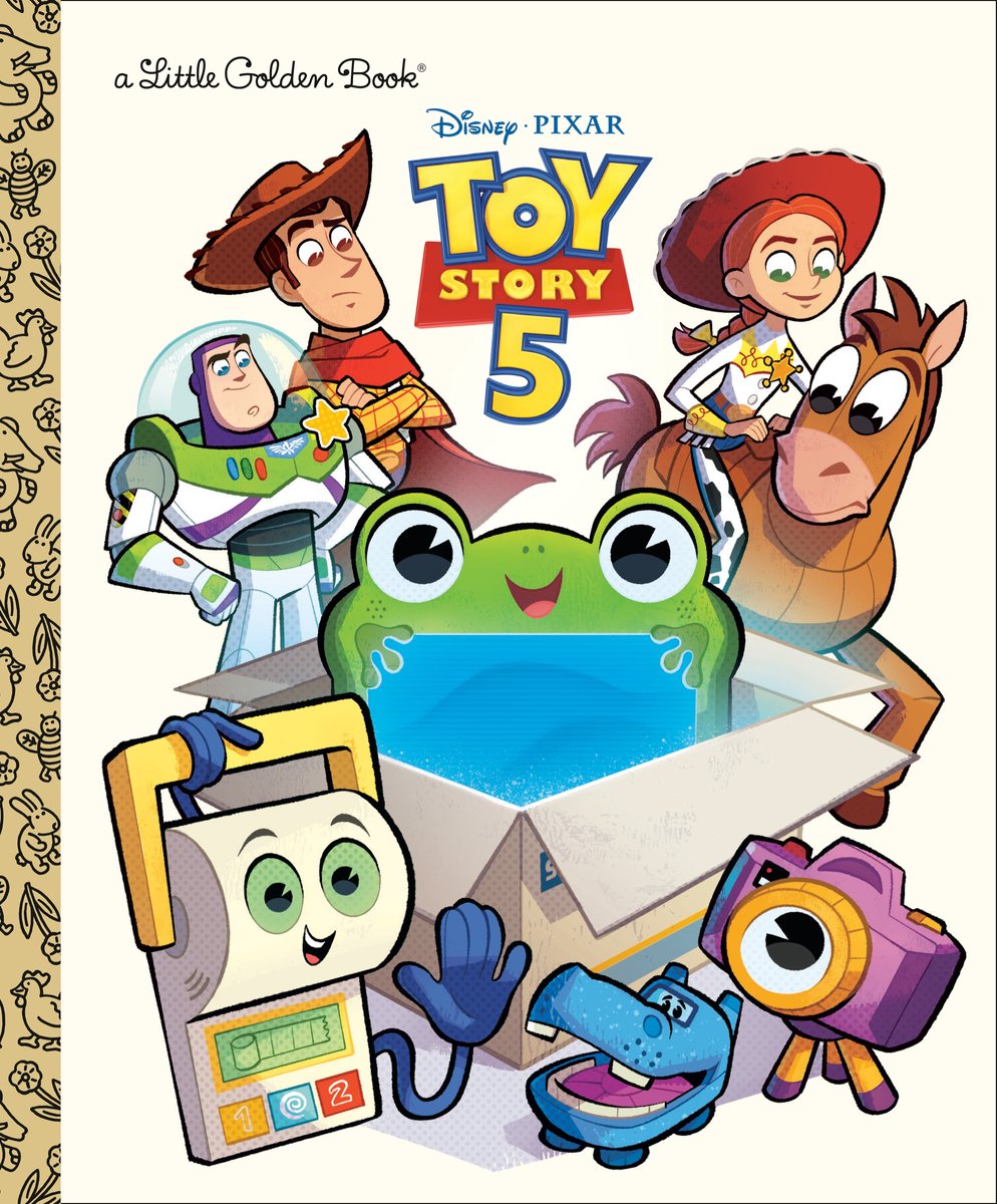 Little Golden Book- Disney And Pixar Toy Story 5 Little Golden Book