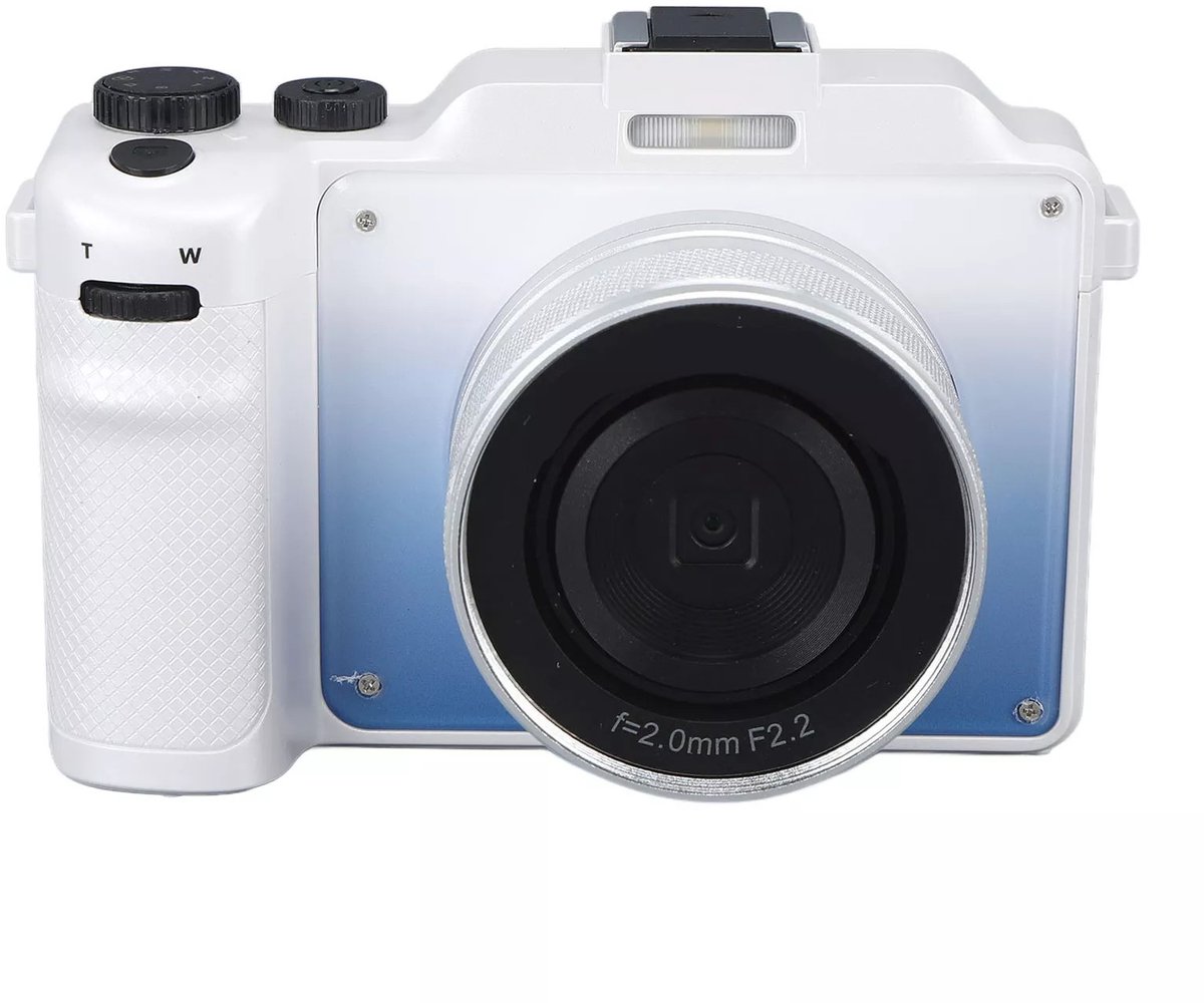 Digitale camera 4K/48MP/18X digitale zoom/stabilisatie/autofocus/dubbele camera