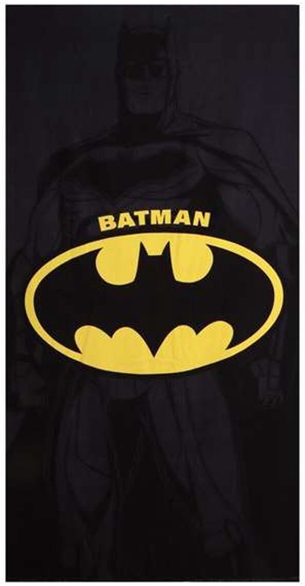 Microvezel Handdoek Batman 90 x 180 x 1 cm