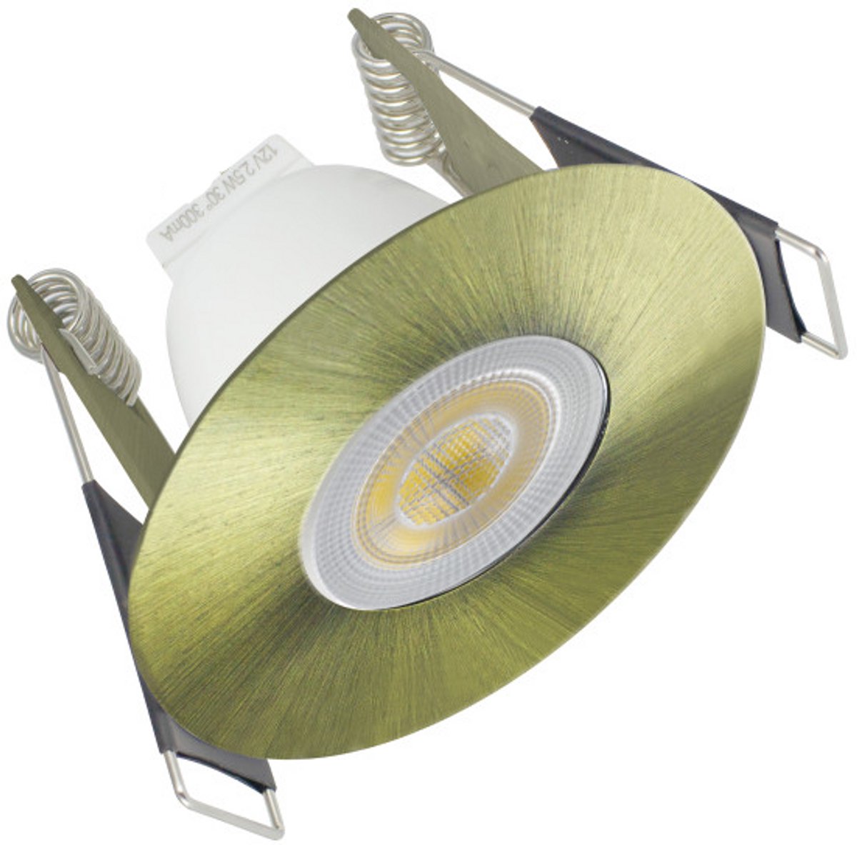 LED spot Merel rond IP65 champagne - extra warm wit - 2 jaar garantie