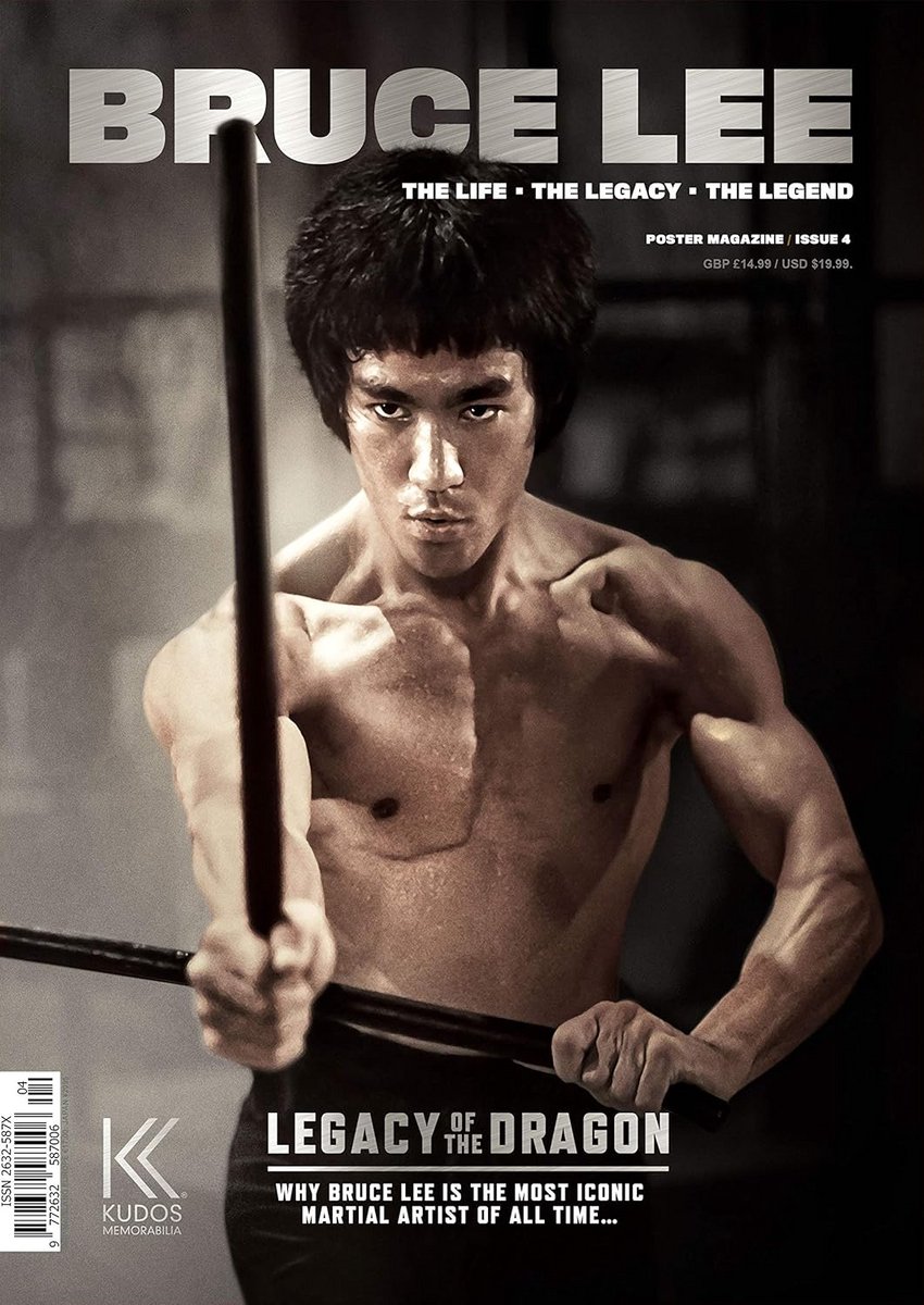 Poster Magazine - Martial Arts - Film Geschiedenis - Iconische Rol - 21 x 29.5 cm