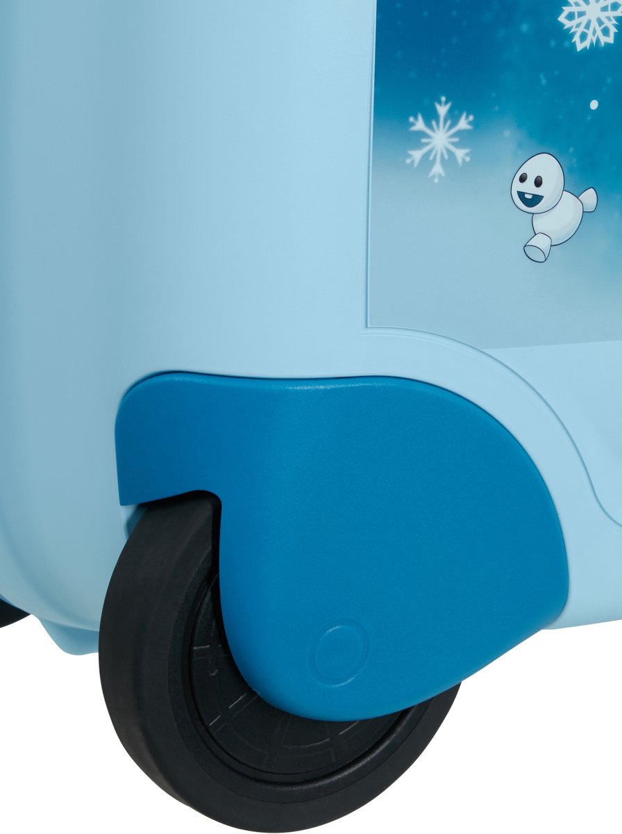 Samsonite Kinderkoffer - Dream2Go Disney Ride - on Suitcase Disney Frozen Magic Lichtblauw 52cm — afbeelding 9