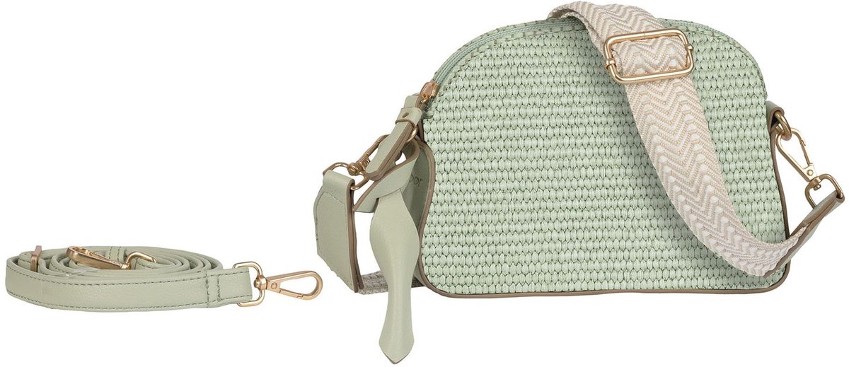 Gabor schoudertas Ophelio Camera Bag Mint mintgroen