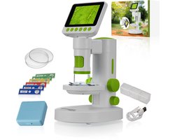 Bresser Youngster - LCD Microscoop - Afneembare Handmicroscoop - Optische,- en Digitale Vergroting
