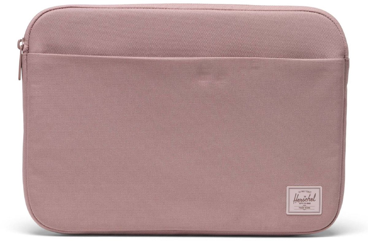Herschel laptop hoes met laptopvak Denman 14 Inch Sleeve Tech Ash Rose Tonal oud roze