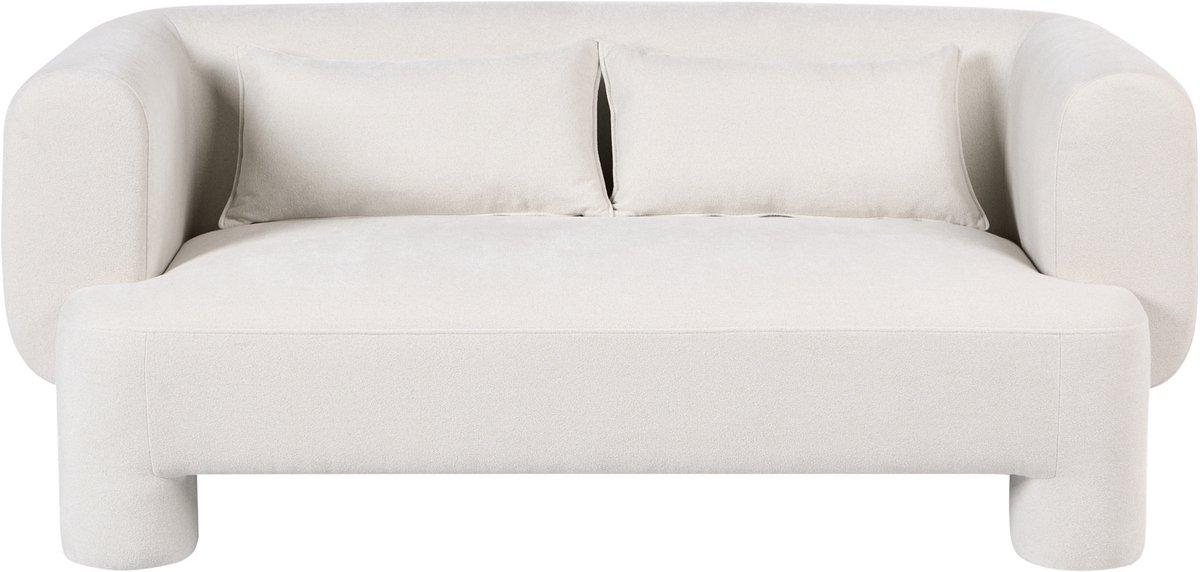 HOGBO - Driezitsbank - Wit - Polyester