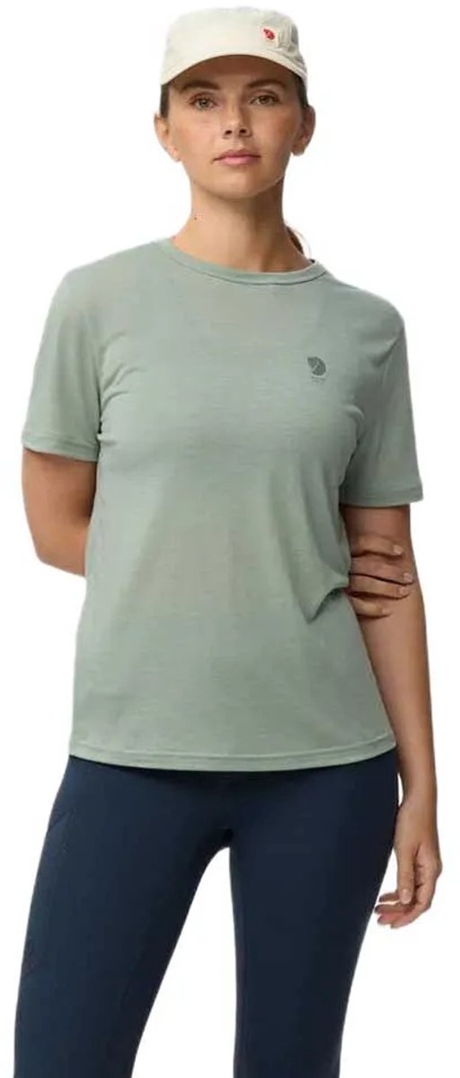 Fjallraven High Coast SS Women Outdoorshirt Dames Groen