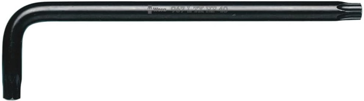 Hoeksleutel Set - Torx Schroevendraaier - Precisie Werk - Black-Laser Afwerking - TX 25 104mm - Zwart