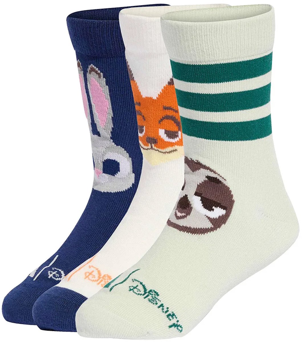 Adidas Disney Crewsokken Veelkleurig Meisje Blauw