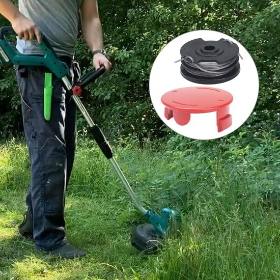 Draadspoelen Grasmaaier - Trimmer Spoelen - Gazon Onderhoud - Set van 3 stuks - 5.5 cm — afbeelding 2