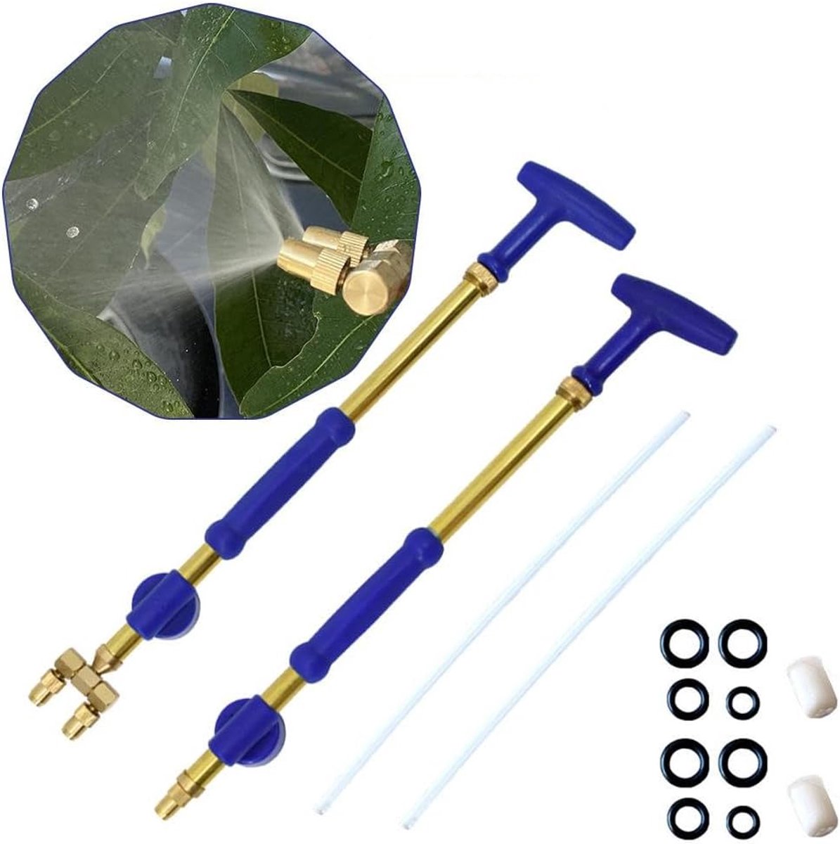 Handsproeier Tuin - Luchtpomp Sproeier - Planten Water Geven - Verstelbare Lengte - 36-38cm Lengte - Zoals Afgebeeld