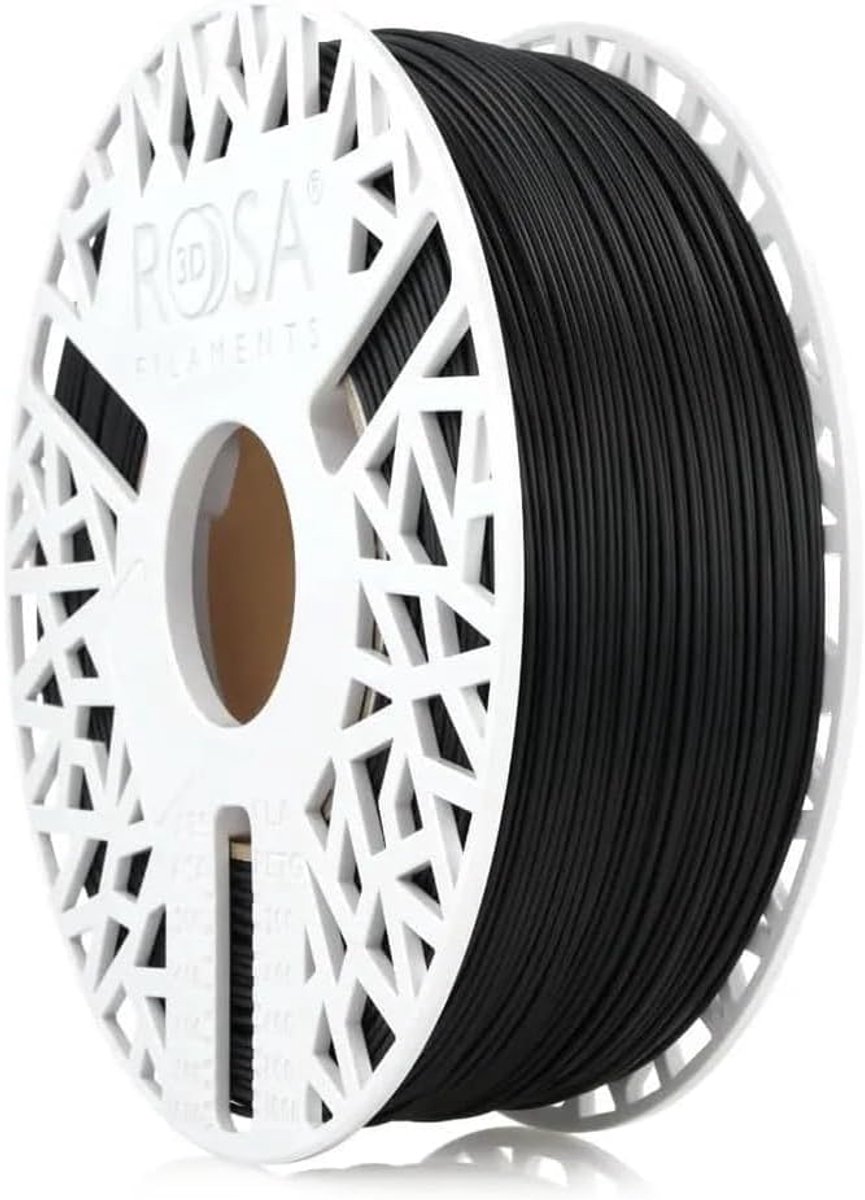 3D-printerfilament ABS+ - Printmateriaal Spoel - Modelbouw Creatie - Biologisch Afbreekbaar - 175 mm 1 kg - Zwart