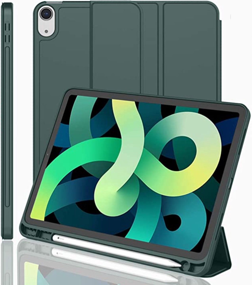 EtuiTab - Smart Pencil Hoes - Apple iPad 10.9 & 11 A16 - Groen - Met Rysik