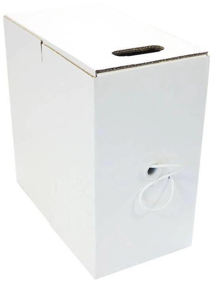 Microconnect KAB038-305 netwerkkabel Wit 305 m Cat6 U/UTP (UTP)