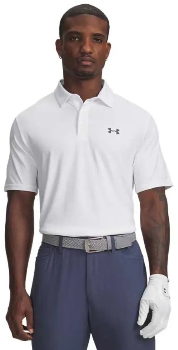 Under Armour Heren Playoff Golf Polo 3.0 Printed Micro Camo White van Under Armour — afbeelding 5