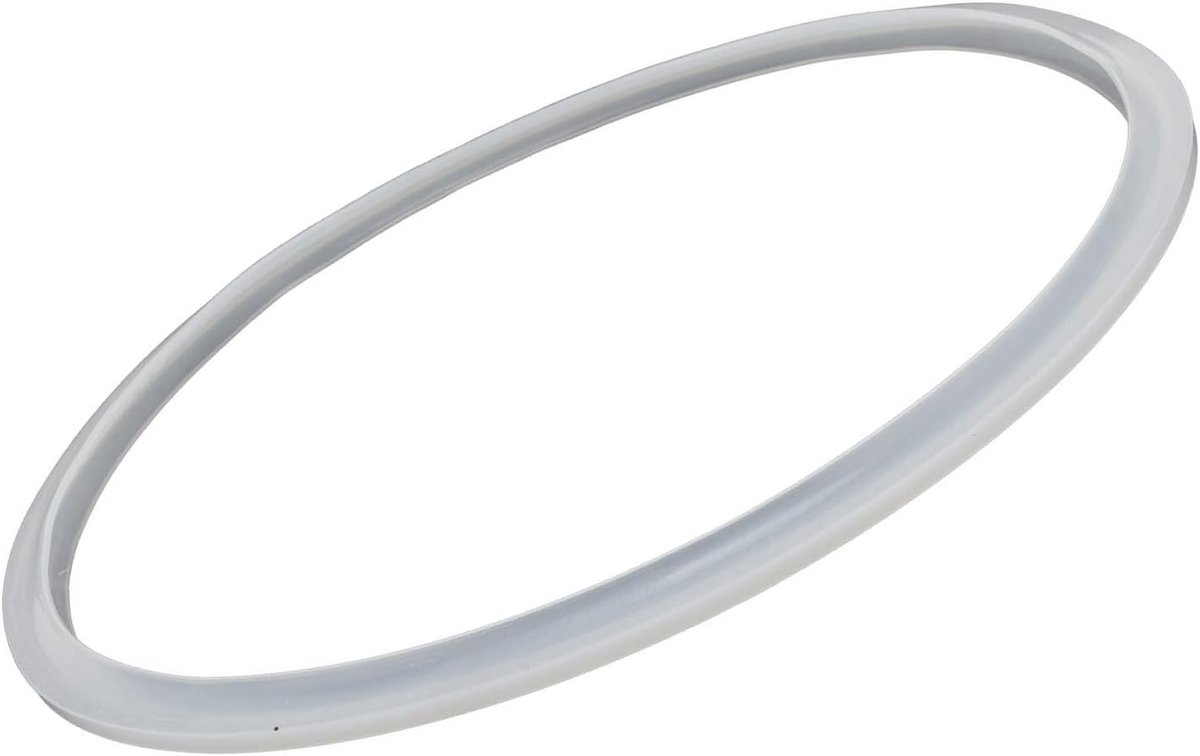 Snelkookring - Vervangende Pakking - Veilig Koken - Hoge Kwaliteit Siliconen - 28CM - Transparant