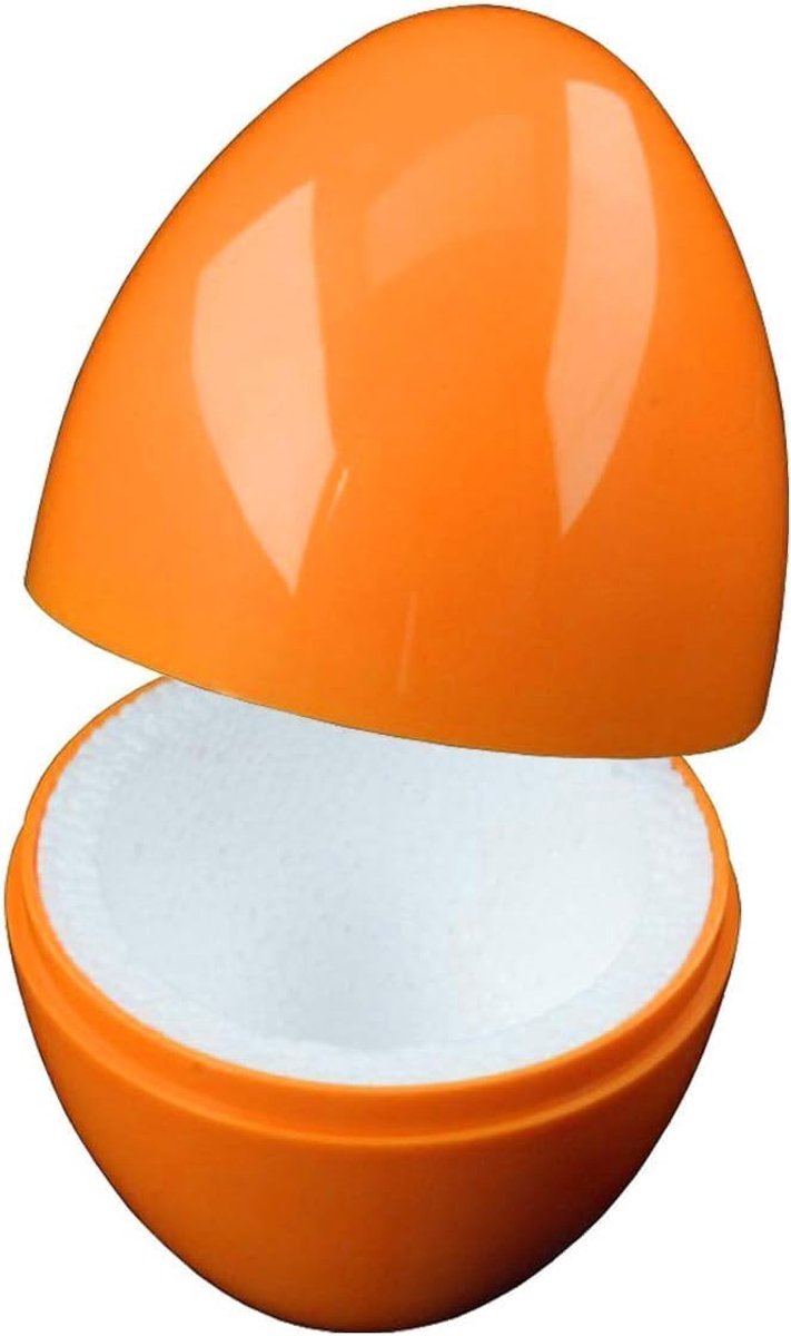 Eierwarmer Set - Thermo Eieren - Warme Ontbijteieren - Geïntegreerd Schuim - Set van 4 - Oranje
