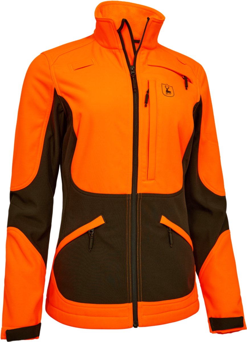 Deerhunter Dames Rogaland Softshell Jas Outdoor Jas Scandinavische Jas CE-Gemarkeerd Oranje