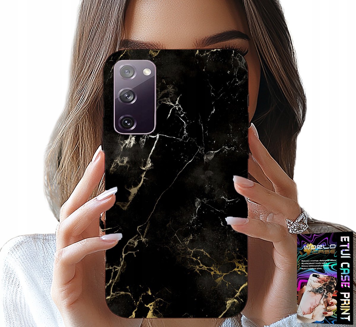HOESJE VOOR SAMSUNG GALAXY S20 LITE - ELEGANT STEENPATROON