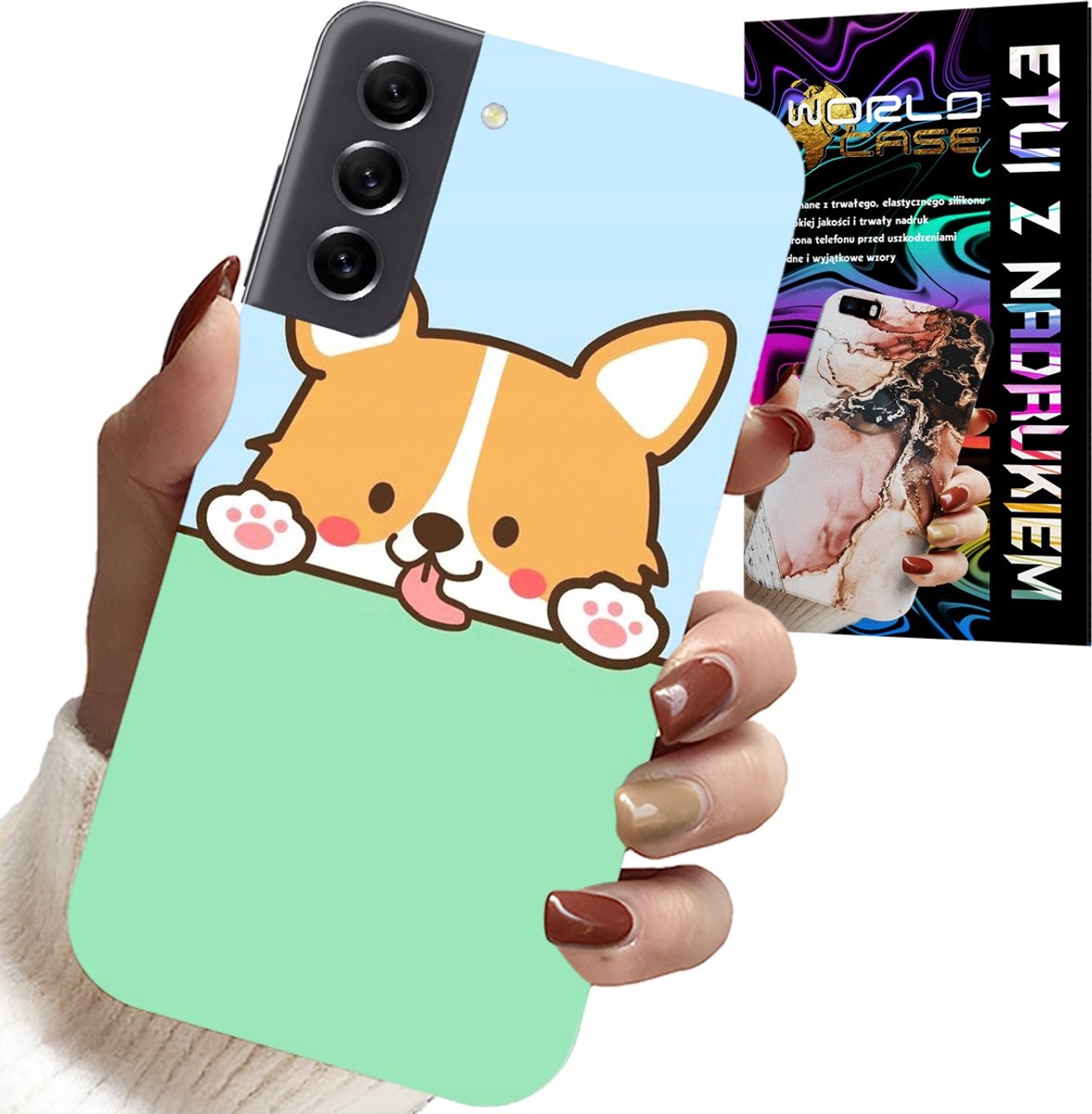HOESJE VOOR SAMSUNG GALAXY S22 PLUS - LEUKE HONDEN-SPROOKJESPATROON
