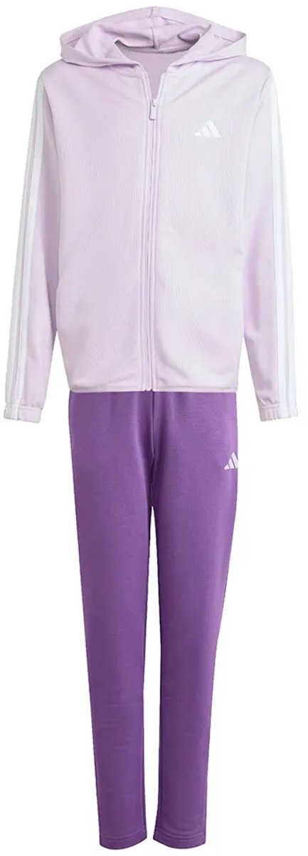 Adidas Essentials Trainingspak 11-12 Years Kinderen Wit
