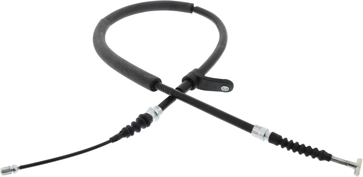 Handremkabel - Parkeerkabel - Auto Onderhoud - Roestvrij Staal - 117 cm - Zwart