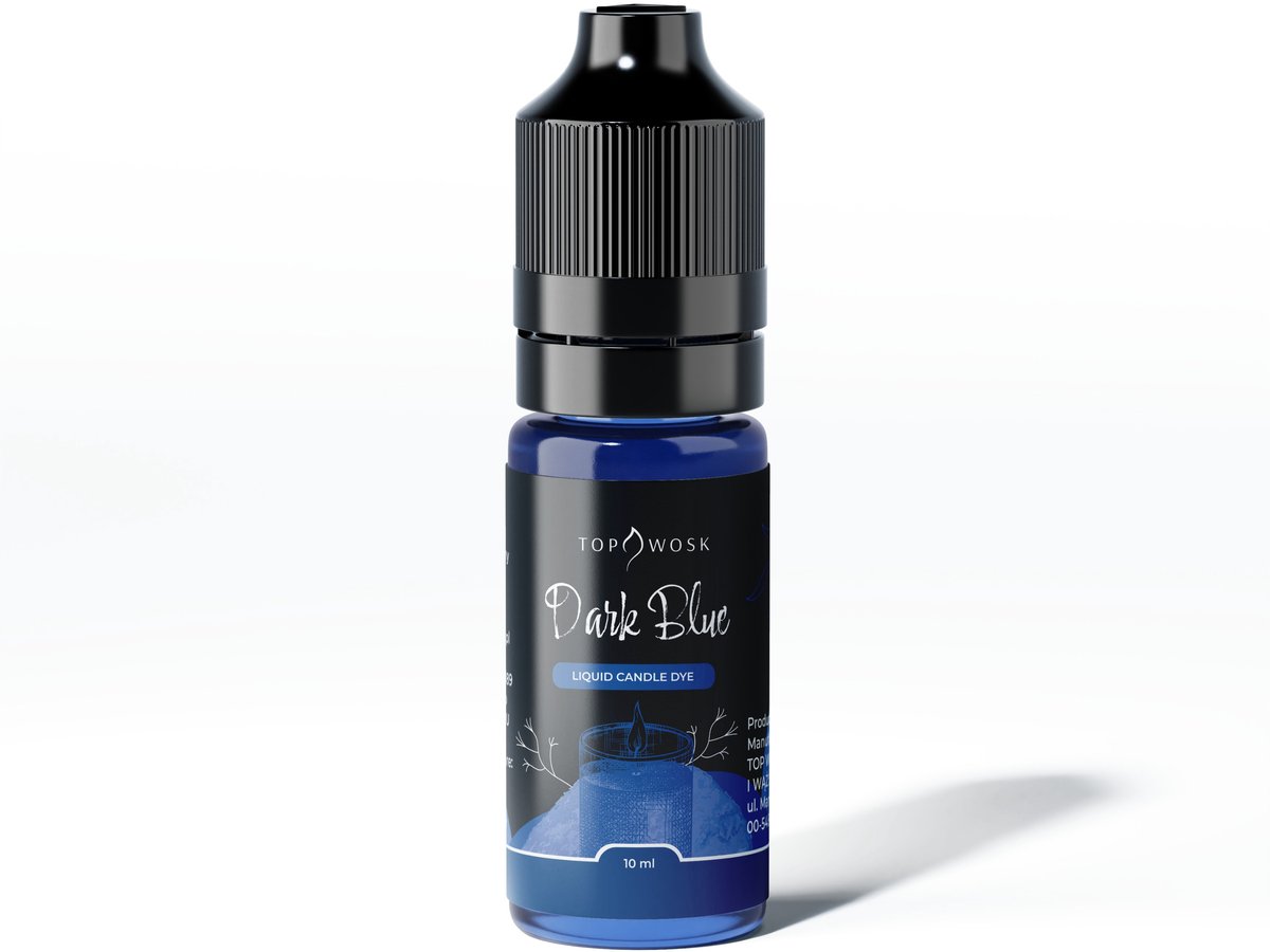 Bekro TopDyes - Vloeibare Kleurstof voor Kaarsen - Intens Blauw - 10 ml