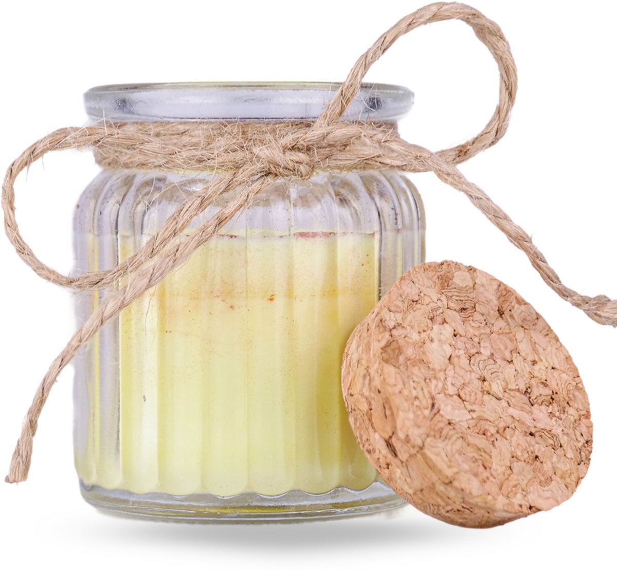 Aromaholik - Sojakaars - Mystieke Muskus - 20 Branduren - 100% Natuurlijk - Geurkaars in Glas - 60g
