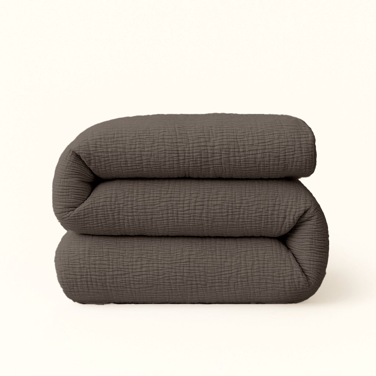 Y-NOT – Dekbed Zonder Overtrek 140x200 – Micro Mousseline – All Year Dekbed – Zacht & Wasbaar – Chocolade Bruin