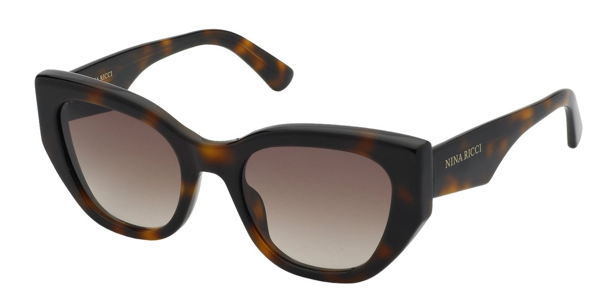 Nina Ricci SNR398 Avana scura lucida 54/21/140 WOMAN Zonnebrillen