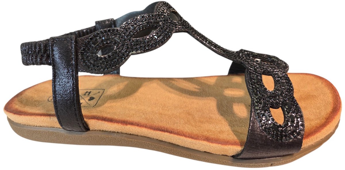 Bridge 26157782 Sandalen Zwart Synthetisch Dames - Zwart - 42
