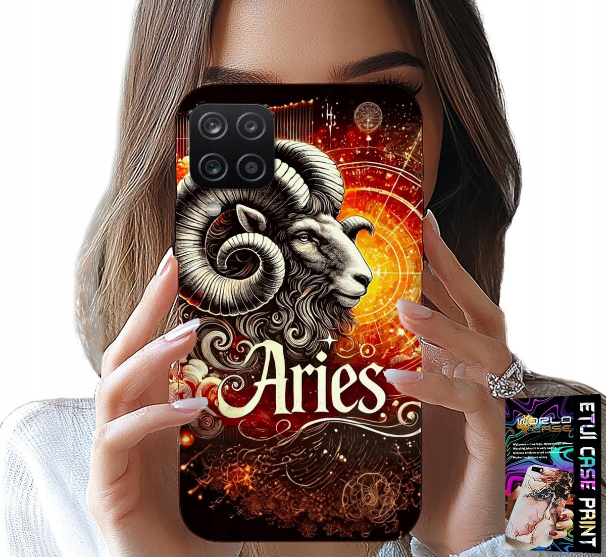 HOESJE VOOR SAMSUNG A12 / M12 - STERRENBEELD, STEENBOK, ASTRONOMIE