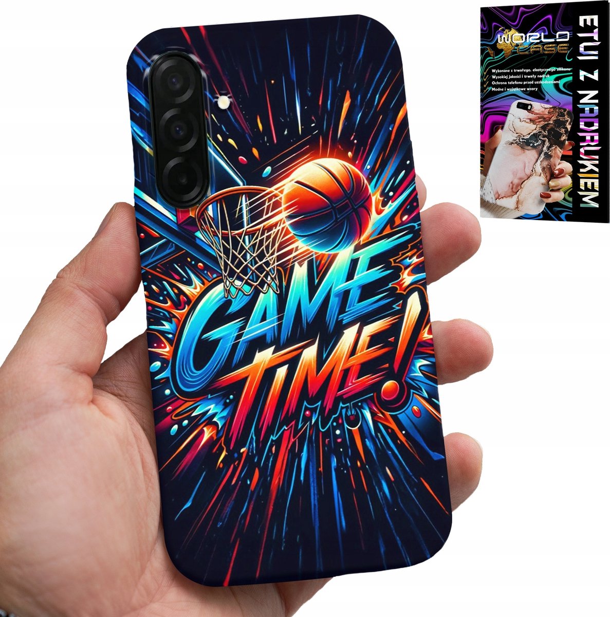 HOESJE VOOR SAMSUNG GALAXY A26 5G - BASKETBAL NBA FAN 23 GAME TIME, COVER
