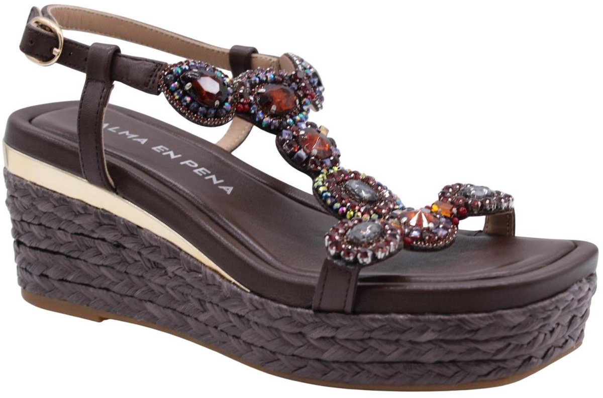Alma En Pena - Schoenen - Donkerbruin - Vrouwen - Maat 41 -