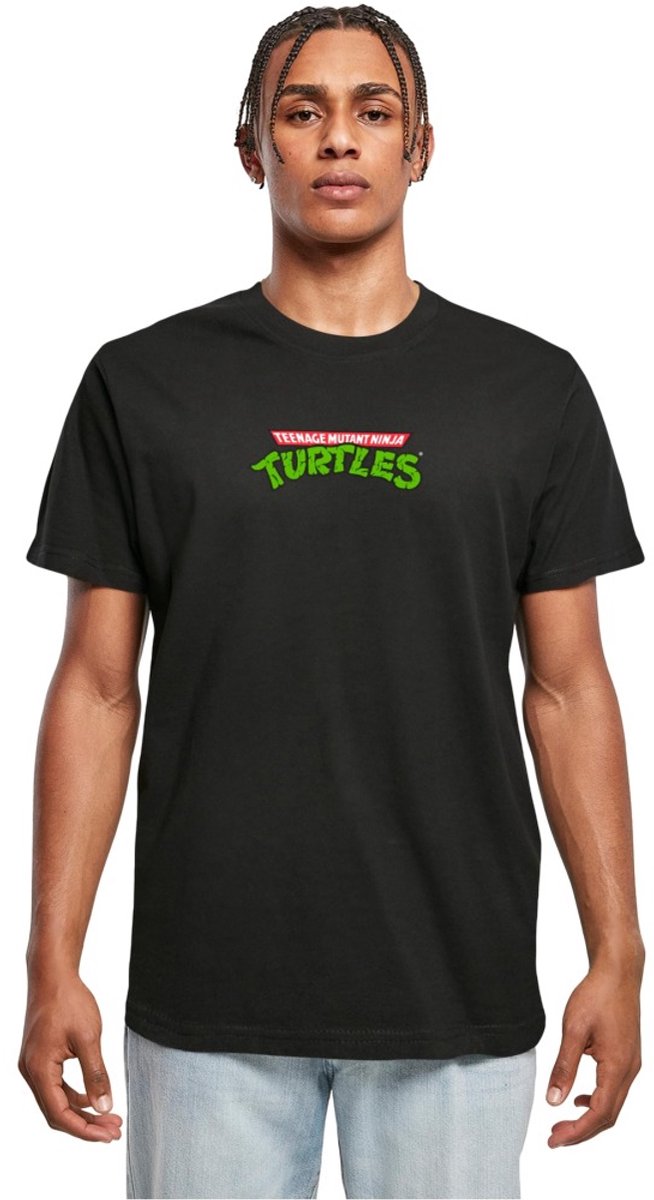 Merchcode Teenage Mutant Ninja Turtles - Turtles Team Heren Tshirt - XXL - Zwart